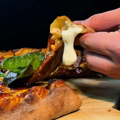 Combo Borda -> Pizza 2 Sabores (Grande 8 fatias) + Borda Catupiry