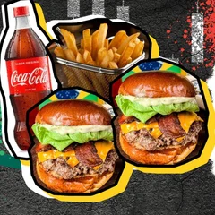 Combo 3 Burgers + Fritas + Refri 1l