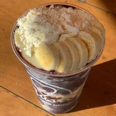 Açaí 300ml + Banana + Leite Ninho  + Leite Condensado 