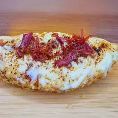 Lanche no Pão de Alho - Carne Seca Com Queijo