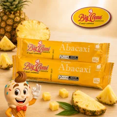 PICOLÉ DE FRUTA - ABACAXI