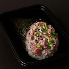 Temaki salmão Philadelphia