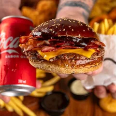 Combo Smash Bacon 90g + 1 Bebida Lata 350ml+ 1 Porção de Batata Frita