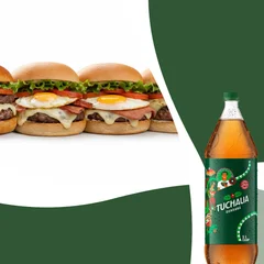 Combo Família - 4 Lanches + Refrigerante de 1l