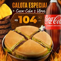 Calota Especial + COCA 2L