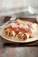 Marmitex P Panqueca de Carne + Refri Mini