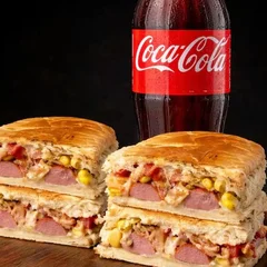 Combo Dog | 2 Hot Dog Simples + 1 Coca cola Original 1 Litro
