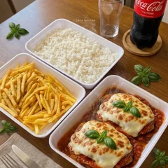 Parmegiana de Frango (Médio) 