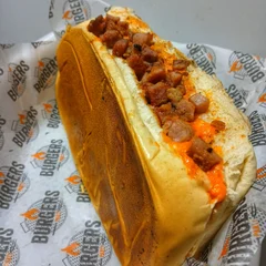 Dog Bacon Cheddar