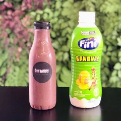 Shake Banana Fini com Açaí Cremoso