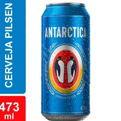 Cerveja antártica latão 473ml