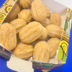 50 minis churros sabor doce de leite 
