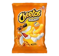 Salgadinho de Milho Sabor Queijo Parmesão Cheetos Lua Elma Chips 80g