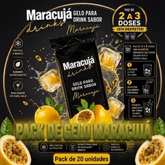 PCT GELO MARACUJÁ 20 UNIDADES    
