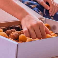 300 Salgados fritos