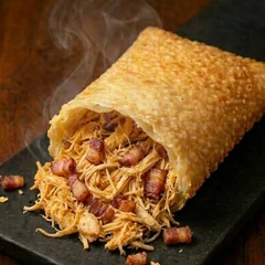  FRANGO COM BACON