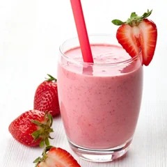 Suco de morango C/ Leite condesado 500ml
