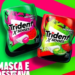TRIDENT X SENSES PEPPERMINT 54G