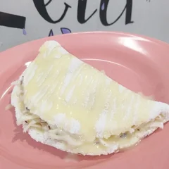 Crepioca Coco c/ Leite Condensado 