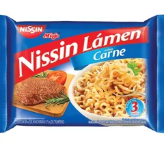 NISSIN LAMEN SABOR CARNE 80G