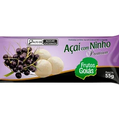 Picolé Açaí com Ninho