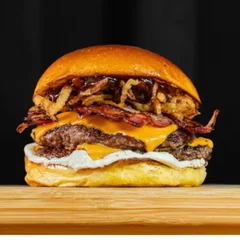 X-Bacon Smash Duplo Cebolinha Burger 100g