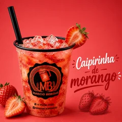 CAIPIRINHA DE MORANGO 