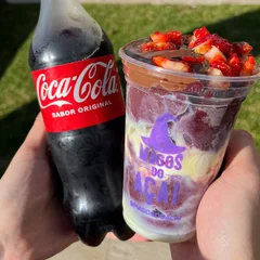 2x 400ml -  Morango + Nutella + Leite em pó+ Leite condensado