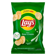 Batata Lays sabor Cebola e Salsa 115g