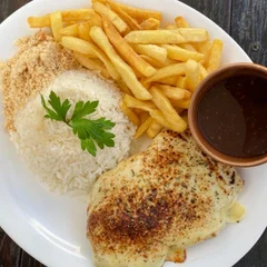 Marmita P Filé de frango Parmegiana  