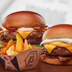 2 Burguers da Sua Escolha + 1 Batata