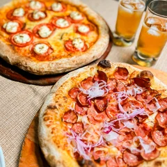 2 pizzas salgadas