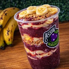 AÇAÍ ou CUPUAÇU TRADICIONAL - ( AÇAÍ PREMIUN, LEITE EM PÓ, LEITE CONDENSADO, GRANOLA E BANANA) 