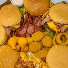 box familia 6 lanche completo 