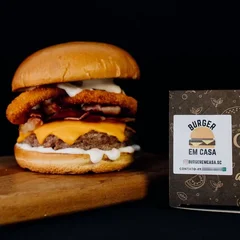 Burger Onion Bacon