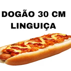 CACHORRO 30 CM COM LINGUIÇA