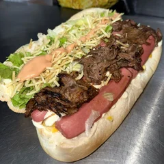 Braseiro's hot dog costela