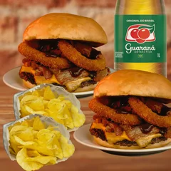 Combo 2 Cowboy com Batata e Refri 1l