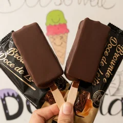 Combo 2 Picolés de Brownie c/ Doce de leite Por 29,90