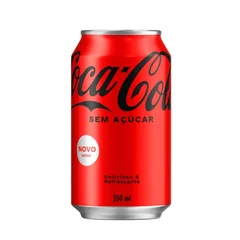 Coca cola sem açúcar 350ml