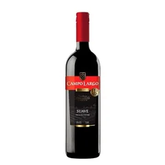 Vinho Campo Largo Tinto Suave Garrafa 750ml