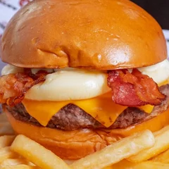 Combo Smash Catupa Bacon + Batata + Refri Lata 350ml