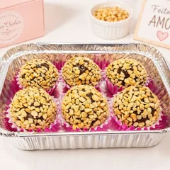 Kit 06 Brigadeiros Ferrero Rocher (20g cada)