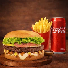 Combo Calotinha Especial + Fritas 150g + Coca Lata
