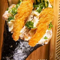 Temaki Salmão Grelhado + Camarão Empanado