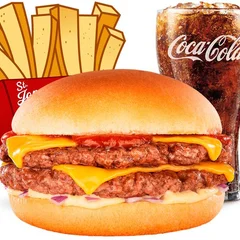Combo Duplo Bubby - Duplo X-Burger