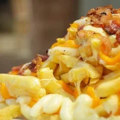 Batata Flambada 4 Queijos