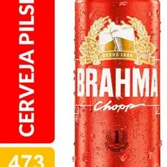 Cerveja Brahma latão 473ml