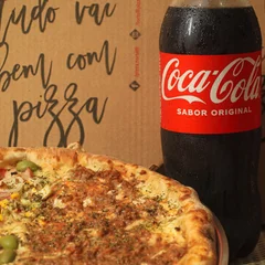 2 deliciosas pizzas grandes + coca 2L