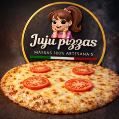 pizza grande de mussarela + pet + 1 pizza brotinho grátis ( doce ou salgada )